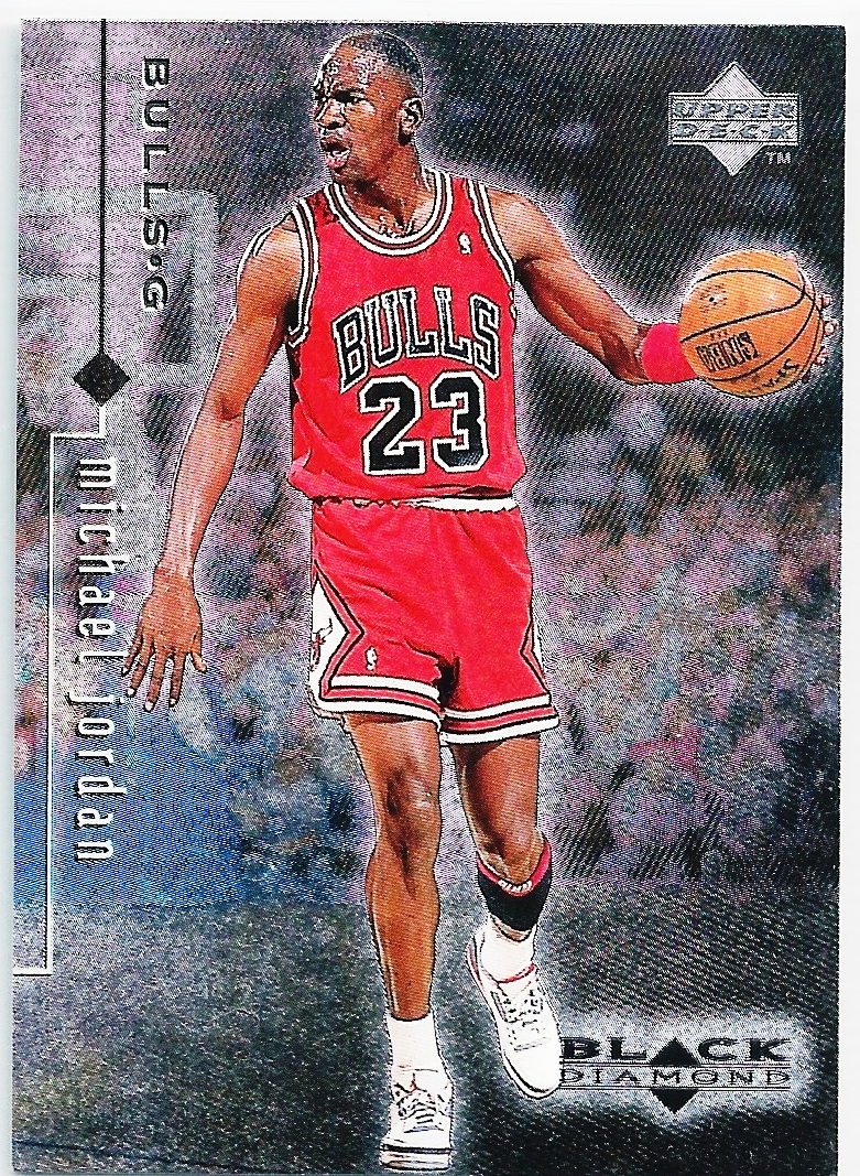 Michael Jordan 1998-99 Upper Deck Black Diamond #5 Chicago Bulls