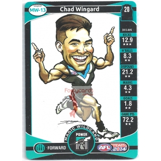 2014 Teamcoach Magic Wildcard MW-01 Richard Douglas Adelaide AFL Card –  Johnny Boy