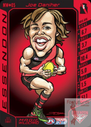 2016 AFL Teamcoach Magic Wildcard MW-05 Joe Daniher