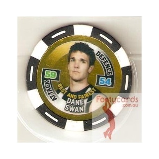 2010 afl topps chipz fairest swan dane collingwood