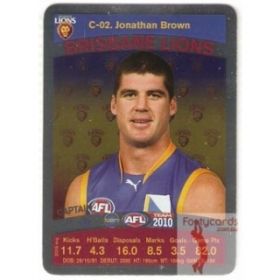 Brisbane 2006 AFL Teamcoach Card Star Wild Card SW2 Jonathan Brown 