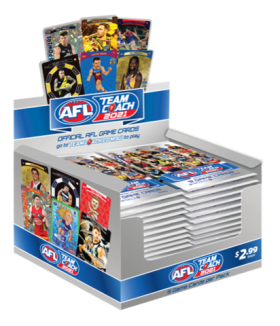 2021 AFL Teamcoach Teamzone Football Cards Sealed Box