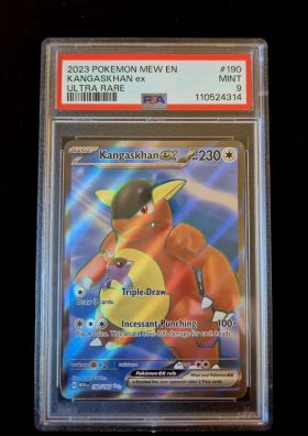 2023 Pokemon PSA 9 SV 151 #190 Kangaskhan EX Ultra Rare